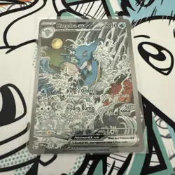 Pokemon Kingdra EX TCG SVP 131 Shrouded Fable Black Star Promo Card NM Condition - Image 1