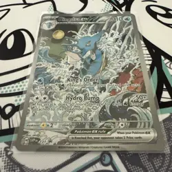 Pokemon Kingdra EX TCG SVP 131 Shrouded Fable Black Star Promo Card NM Condition - Image 3