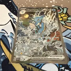 Pokemon Kingdra EX TCG SVP 131 Shrouded Fable Black Star Promo Card NM Condition - Image 3