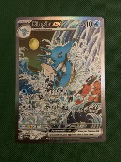 Pokemon TCG Kingdra ex SVP 131 Shrouded Fable Black Star Promo - MINT - Image 2
