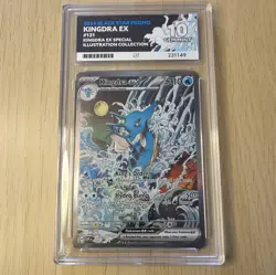 Kingdra EX SVP 131 Ace Grade 10 Black Star Promo Pokemon TCG - Image 1