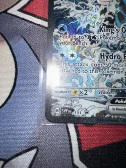 Pokemon TCG Kingdra EX SVP 131 Black Star Promo Near mint - Image 5
