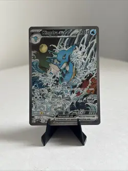 Pokemon TCG Kingdra EX SVP 131 Special Illustration Black Star Promo Near Mint - Image 1