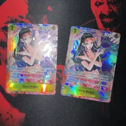 Bandai One Piece Card Game Nico Robin EB03-055 Alt Art Foil - Image 1