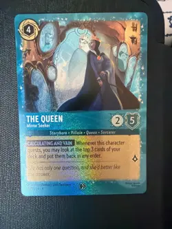 The Queen - Mirror Seeker 12 Disney Lorcana Promo Cards Holo - Image 1