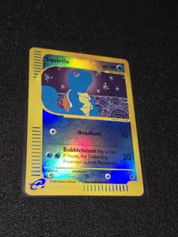 Squirtle Expedition Reverse Holo LP/MP - 132/165 - Vintage Pokemon Card 🌊✨ - Image 1
