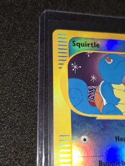 Squirtle Expedition Reverse Holo LP/MP - 132/165 - Vintage Pokemon Card 🌊✨ - Image 3