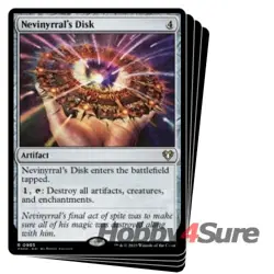 Nevinyrral's Disk (commander Deck) X4 M/NM Magic MTG Commander Masters - Image 1
