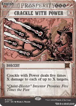 Crackle with Power EN [OTP - 22] - NM TCG MTG - Image 1