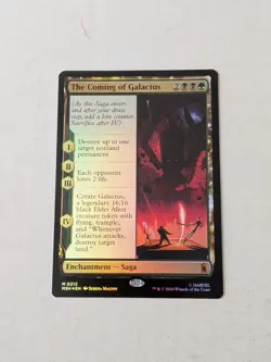 The Coming of Galactus Marvel Super Heroes Foil - Image 1