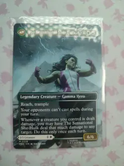 Jennifer Walters Borderless Marvel Super Heroes Mtg Nm 0328 - Image 2