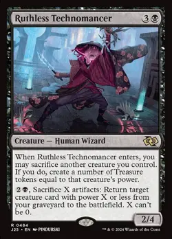 Ruthless Technomancer [J25] #484 Foil NM MTG - Image 1