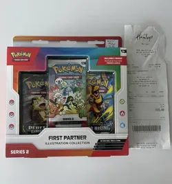 Pokemon TCG First Partner Illustration Collection - Series 2 (Sealed + In Hand) - Image 1