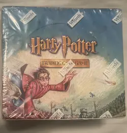 2001 Harry Potter WOTC TCG Quidditch Cup 36 Booster Box Trading Card Game SEALED - Image 1