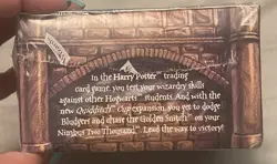 2001 Harry Potter WOTC TCG Quidditch Cup 36 Booster Box Trading Card Game SEALED - Image 5