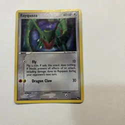 Rayquaza 3/17 Rare POP Series 1 Pokemon Holo -not Mint/not Played - Image 1