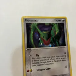 Rayquaza 3/17 Rare POP Series 1 Pokemon Holo -not Mint/not Played - Image 5
