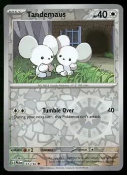 Tandemaus 154/182 Common Paradox Rift Pokemon Reverse Holo Near Mint - Image 1