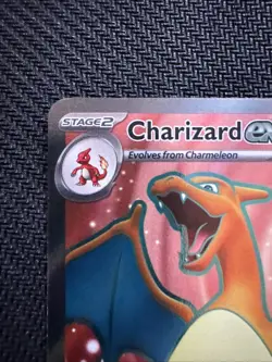 Pokemon Charizard ex 183/165 Sv: Scarlet & Violet 151 Full Art Holo - Image 2