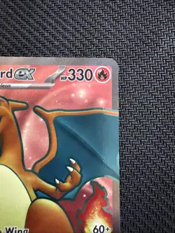 Pokemon Charizard ex 183/165 Sv: Scarlet & Violet 151 Full Art Holo - Image 3