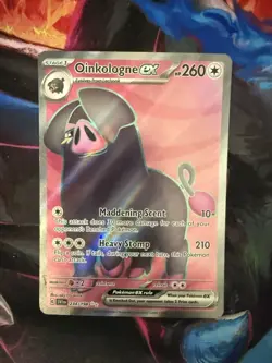 Pokemon Oinkologne ex 234/198 SV01 Scarlet & Violet Ultra Rare Full Art Holo - Image 1