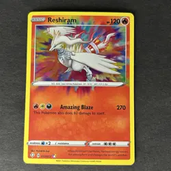 Pokemon Reshiram Shining Fates Amazing Rare #017 - Image 1