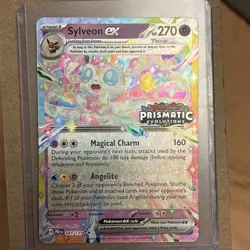Sylveon ex #041/131 Stamped Promo Flawless-Prismatic Evolutions-Holo-Clean - Image 1