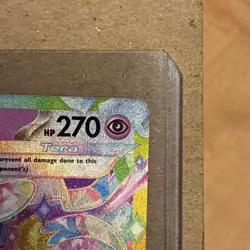 Sylveon ex #041/131 Stamped Promo Flawless-Prismatic Evolutions-Holo-Clean - Image 4