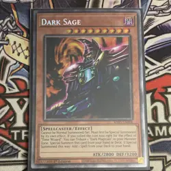 Konami Yu-Gi-Oh! TCG Dark Sage RA05-EN004 1st Ed Secret Rare Foil - Image 1