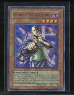 Yu-Gi-Oh! Kycoo the Ghost Destroyer Labyrinth of Nightmare SR LON-062 Unlimited - Image 1