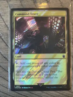 Magic: The Gathering Command Tower Land Card Surge 857 - Image 1