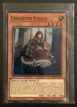 Exosister Stella | GRCR-EN014 | Super Rare | 1st Edition | YuGiOh TCG - Image 1