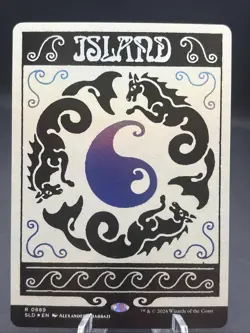 Island (Rainbow Foil) Secret Lair Festival in a Box 0889 MtG - Image 1