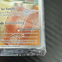 Pokemon TCG Fennekin 080 Promo Pokemon Center Stamped Sealed - Image 4