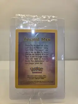 ANCIENT MEW (SEALED) Full-Art Holo Rare Movie Pokemon 2000 Promo - Pokemon Card - Image 1