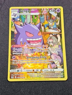 Pokemon TCG Gengar TG06/TG30 Swsh11: Lost Origin Trainer Gallery Holo Card NM - Image 2