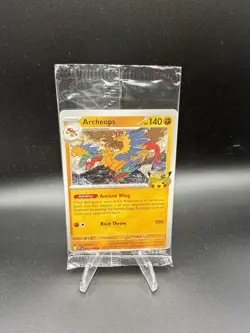SEALED Exclusive Pokemon Chicago Field Museum Fossil Exhibit Archeops Promo Card - Image 1