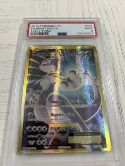 Mewtwo EX Full Art 103/108 XY-Evolutions 2016 PSA 9 MINT Pokemon Card - Image 1