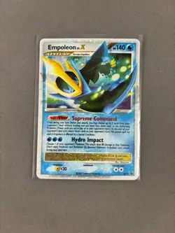 Empoleon LV.X - DP11 - Pokemon Diamond & Pearl Promo Ultra Rare Card MP - Image 1