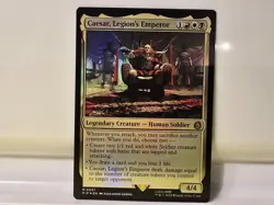 Caesar, Legion's Emperor from Fallout, Magic the Gathering, MTG, M0001 - Image 1