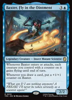 Baxter, Fly in the Ointment x1 1x TMC TMNT NM MTG - Image 1
