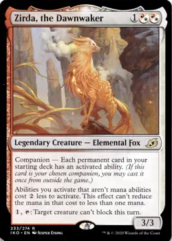 Zirda, the Dawnwaker IKO #233 Ikoria: Lair of Behemoths Magic: The Gathering NM - Image 1