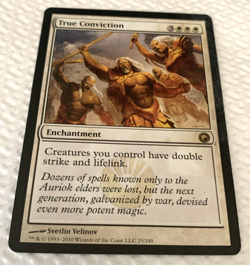 True Conviction MTG Scars of Mirrodin Regular LP 25/249 - Image 2