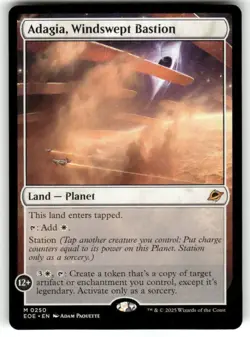 Adagia, Windswept Bastion 250 Mythic Edge of Eternities Magic: The Gathering NM - Image 1