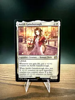 Aerith Gainsborough (FIN 0004) Final Fantasy Regular, Magic The Gathering - Image 1