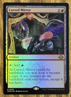 MTG Modern Horizons 3, Cursed Mirror - Foil - Image 1