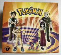 Pokemon 1st Edition Gym Heroes Empty Booster Box Vintage WOTC No Packs No Card. - Image 1