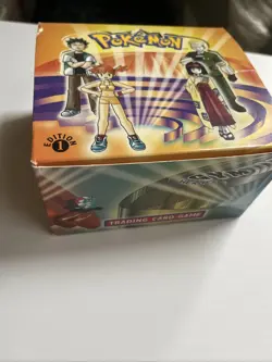 Pokemon 1st Edition Gym Heroes Empty Booster Box Vintage WOTC No Packs No Card. - Image 2