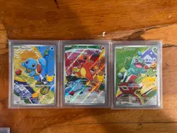 Pokemon TCG First Partner Illustration Collection Series 1 Kanto GEN 1 Set - Image 1