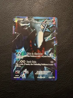 Darkrai BW73 Team Plasma Black Star Promo 2013 Full Art Holo Pokemon Card TCG - Image 1